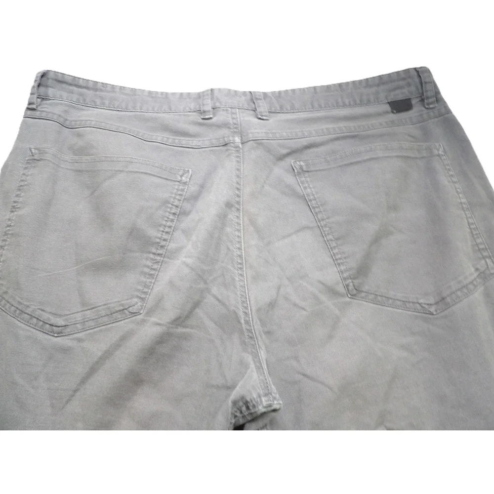 The North Face Motion Hiking Trail Chino Pants Cotton Stretch Men 38 Short Gray